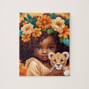 Search for african american girl puzzles Black