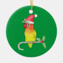 Search for lovebird christmas tree decorations Merry
