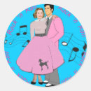 Search for 1950s rock and roll stickers Vintage