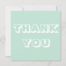Search for mint green thank you cards Thanks