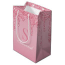 Search for pink glitter gift bags Chic