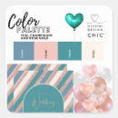Search for colour palette stickers Stripes