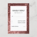 Search for glam rsvp cards Pink