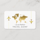 Search for international business cards Gold