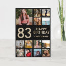 Search for 83rd birthday cards Eighty third birthday