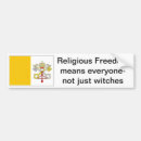 Search for freedom of religion bumper stickers Catholic