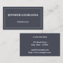 Search for hairdresser business cards Simple