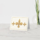 Search for fleur de lis cards White