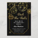 Search for deck the halls invitations Elegant