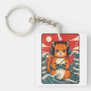 Search for japanese cat key rings Kawaii