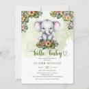 Search for adorable baby boy shower invitations Wildlife wilderness botanical forest