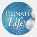Search for donate stickers life