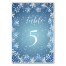 Search for new year table cards Snow