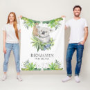 Search for koala bear blankets Watercolor