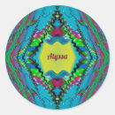 Search for yellow and black design stickers For her