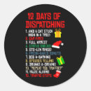 Search for 12 days of christmas stickers Santa claus