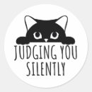 Search for judging you stickers Funny saying