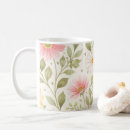Search for shabby design mugs Watercolor flowers
