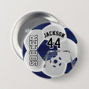Search for soccer balls badges Blue