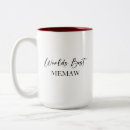 Search for memaw mugs Grandmother