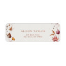 Search for fall leaves return address labels Botanical