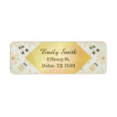 Search for honey bee return address labels Flower