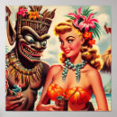 Search for vintage tiki posters Beach