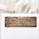 Search for fairy lights return address labels Wood