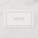 Search for plain cream business cards Attorney at law