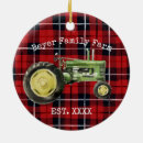 Search for tractors christmas tree decorations Vintage