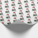 Search for australian shepherd christmas wrapping paper Santa