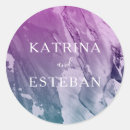 Search for ombre purple wedding stickers Modern