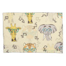 Search for african animal pillowcases Illustration