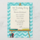 Search for easel invitations Artist