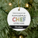 Search for chef christmas tree decorations Culinary
