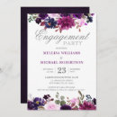 Search for lavender engagement party invitations Watercolor