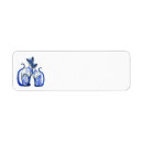 Search for willow return address labels Blue