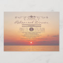 Search for sunset rehearsal dinner invitations Seaside
