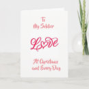 Search for soldier christmas cards Military