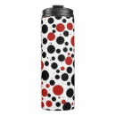 Search for black polka dot pattern Red