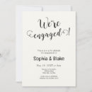 Search for beautiful engagement party invitations Minimalist