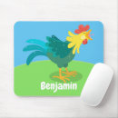 Search for cute rooster mousepads Funny