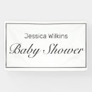 Search for black and white banners Elegant
