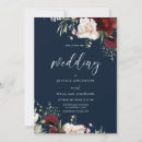 Search for red white and blue wedding invitations Modern