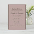 Search for mauve wedding invitations Formal