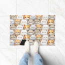 Search for funny cat doormats Animals