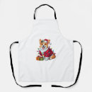 Search for funny corgis aprons Animal