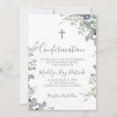 Search for purple confirmation invitations Elegant