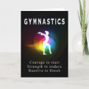 Search for gymnastics cards Colourful