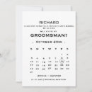 Search for groomsman bridesmaid cards Elegant